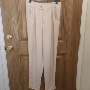 Silk dress pants